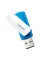 Flash Drive Apacer AH357 128GB USB 3.2 (AP128GAH357U-1) Blue/White