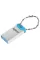 Флеш-накопичувач USB 64GB Apacer AH111 Silver/Blue (AP64GAH111U-1)