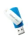 Флеш-накопичувач USB 3.1 64GB Apacer AH357 Blue/White