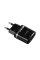 Зарядний пристрій Hoco C12 Smart (2USB, 2.4А) Black + кабель MicroUSB