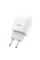 Зарядний пристрій Hoco C72A Glorious (1USB, 2.1А) White + кабель MicroUSB