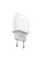 Зарядний пристрій Hoco C72A Glorious (1USB, 2.1А) White + кабель MicroUSB