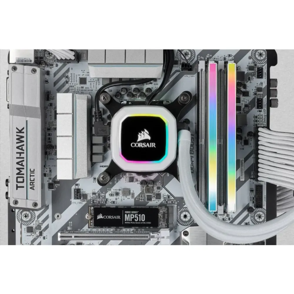 Модуль пам'яті DDR4 2x16GB/3600 Corsair Vengeance RGB Pro SL White