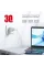 Мережевий зарядний пристрій Intaleo TCG30GAN USB-C PD+USB-A QC 3.0 White