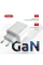 Мережевий зарядний пристрій Intaleo TCG65GAN 2USB-C PD+USB-A QC 3.0 White