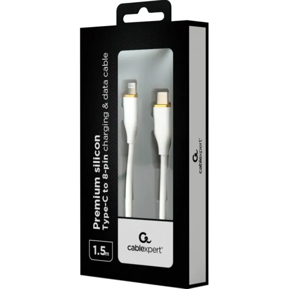 Cablexpert USB Type-C - Lightning (M/M), 1.5м, White