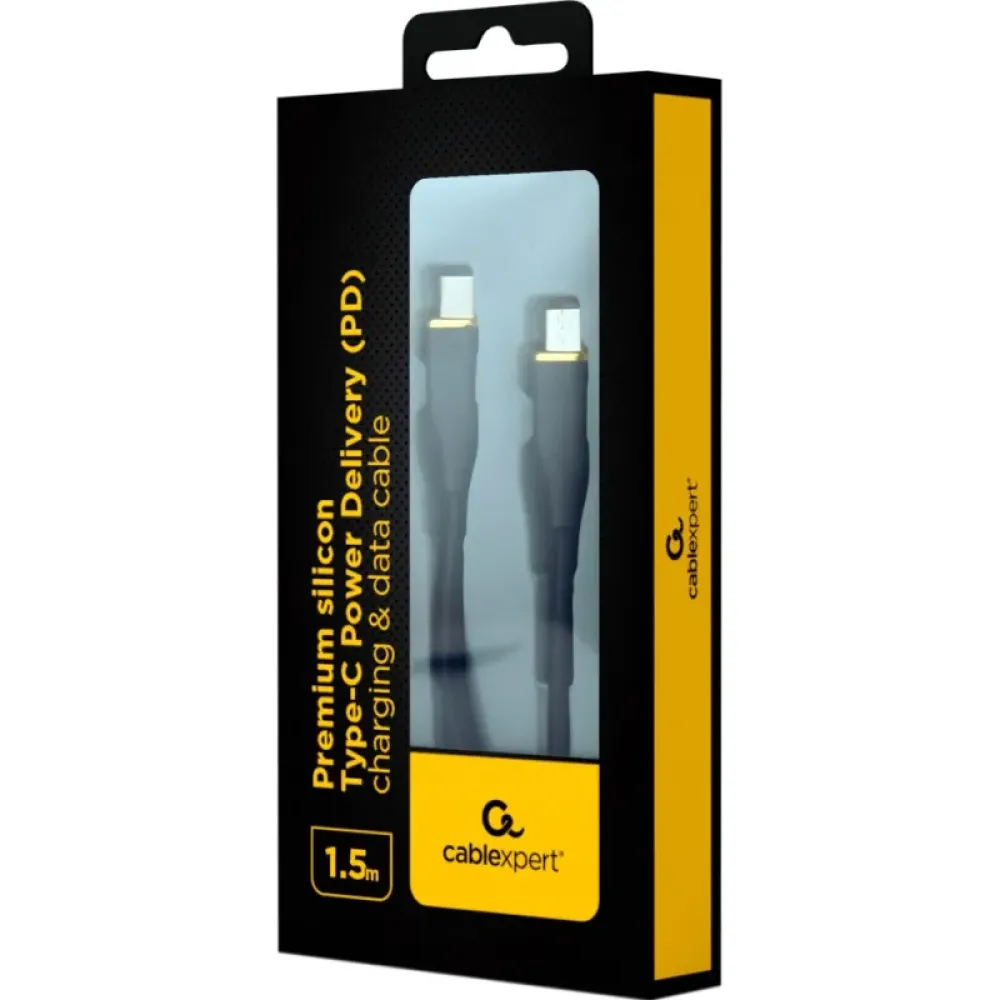 Cablexpert USB Type-C - USB Type-C (M/M), 1.5 м, Black
