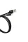 Кабель Canyon USB - Lightning 0.96м, Black (CNS-MFIC3B) в обплетенні