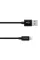 Кабель Canyon USB - Lightning (M/M), 8-pin, обплетення, 1 м, Black (CNE-CFI3B)