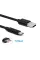 Кабель Choetech USB - USB Type-C (M/M), 1 м, Black (AC0002)