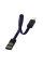 Кабель ColorWay USB - Lightning (M/M), 2.4 А, 0.22 м, Blue (CW-CBUL021-BL)