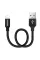 Кабель ColorWay USB - Lightning (M/M), 2.4 А, 0.25 м, Black (CW-CBUL048-BK)