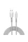 Кабель ColorWay USB - Lightning (M/M), line-drawing, 2.4 А, 1 м, White (CW-CBUL027-WH)