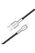 Кабель ColorWay USB - Lightning (M/M), metal head, 2.4 А, 1 м, Black (CW-CBUL046-BK)