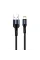 Кабель ColorWay USB - Lightning (M/M), nylon, 2.4 А, 1 м, Black (CW-CBUL045-BK)