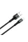 Кабель ColorWay USB - Lightning (M/M), nylon, 2.4 А, 1 м, Black (CW-CBUL045-BK)