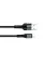 Кабель ColorWay USB - Lightning (M/M), nylon, 2.4 А, 1 м, Black (CW-CBUL045-BK)