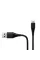 Кабель ColorWay USB - Lightning (M/M), PVC, 2.4 А, 1 м, Black (CW-CBUL024-BK)