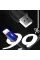 Кабель ColorWay USB - Lightning (M/M), PVC + Led, 2.4 А, 1 м, Black (CW-CBUL034-BK)