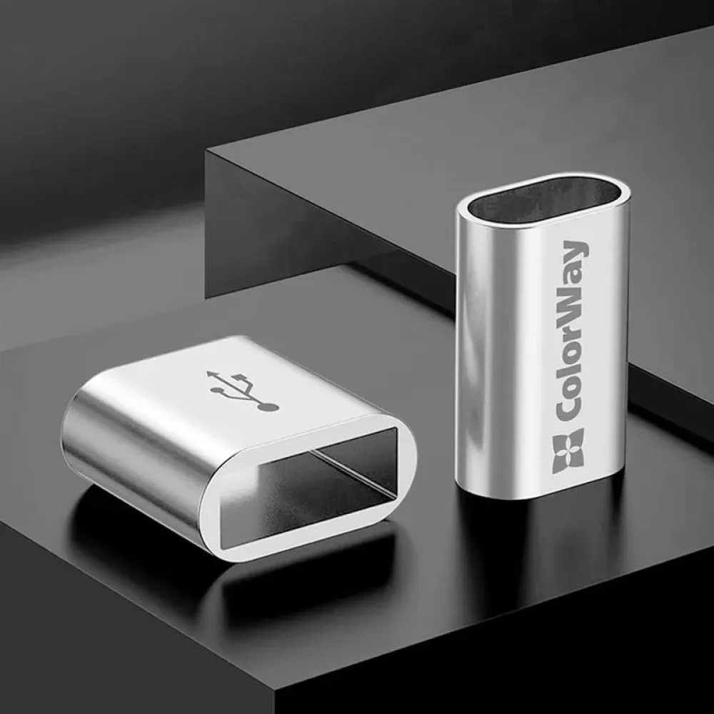 Кабель ColorWay USB - micro USB (M/M), 0.25 м, White