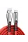 Кабель ColorWay USB - micro USB (M/M), 2.4 А, 1 м, Red (CW-CBUM011-RD)
