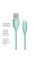 Кабель ColorWay USB - micro USB (M/M), 2.4 А, 2 м, Mint (CW-CBUM009-MT)