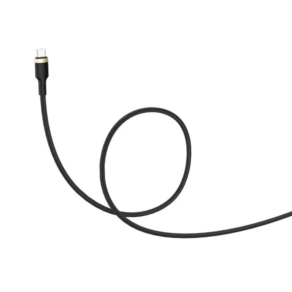 Кабель ColorWay USB - micro USB (M/M), spiral, 2.4 А, 1 м, Black