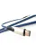 Кабель Dengos USB-USB Type-C 0.25м Blue (PLS-TC-SHRT-PLSK-BLUE)