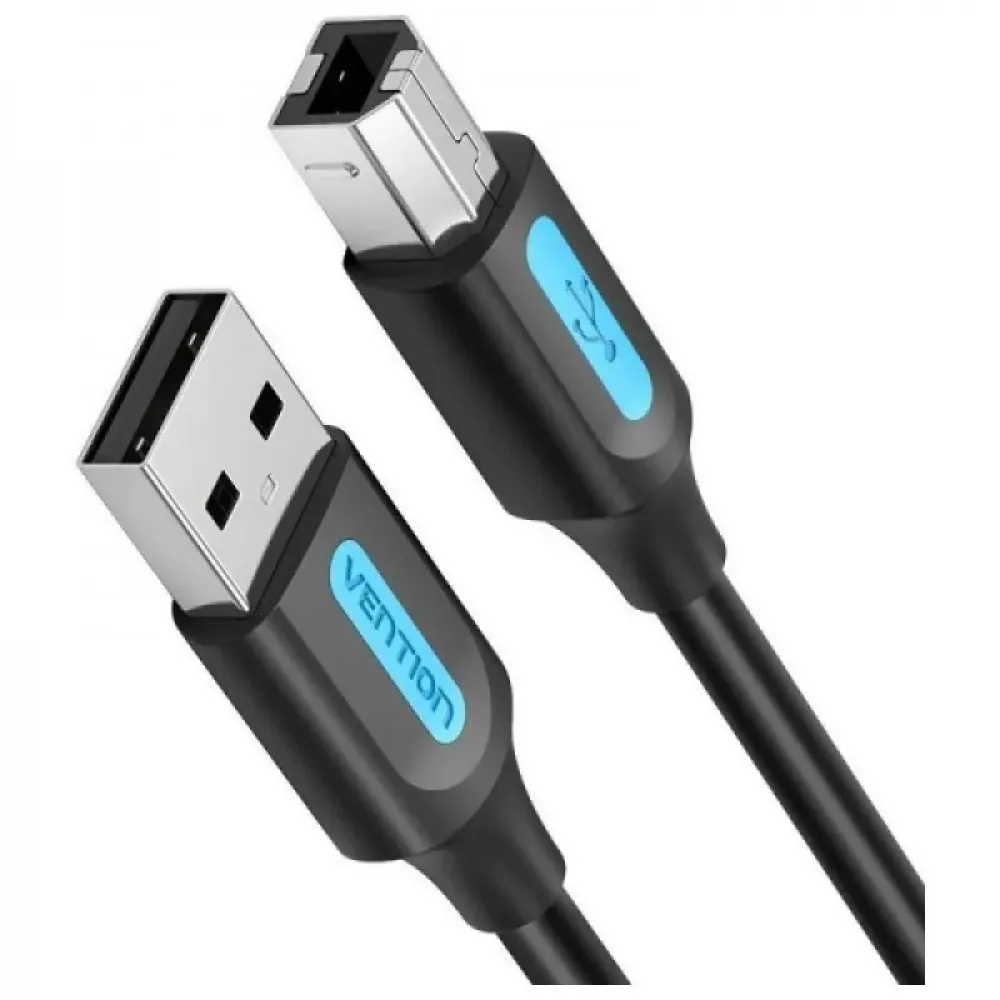 Кабель для принтера Vention USB - USB Type-B (M/M), 0.5 м, Black (COQBD)