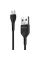 Grand-X USB - micro USB (M/M), Fast Сharge, 3 A, 1 м, Black (PM-03B)