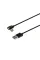Grand-X USB - micro USB (M/M), магнітний, 1 м, Black (MG-01M)