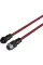 Кабель HyperX USB-A – USB-C, спіральний, 1.37 м Red/Black (6J677AA)
