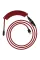 Кабель HyperX USB-A – USB-C, спіральний, 1.37 м Red/Black (6J677AA)