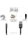 Кабель Intaleo CB0 USB - micro USB (M/M), 0.2 м, Black/Grey