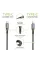 Кабель Intaleo CBGPD60WTT2 USB Type-C - USB Type-C