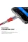 Кабель Luxe Cube Armored USB - Lightning (M/M), 1 м, червоний