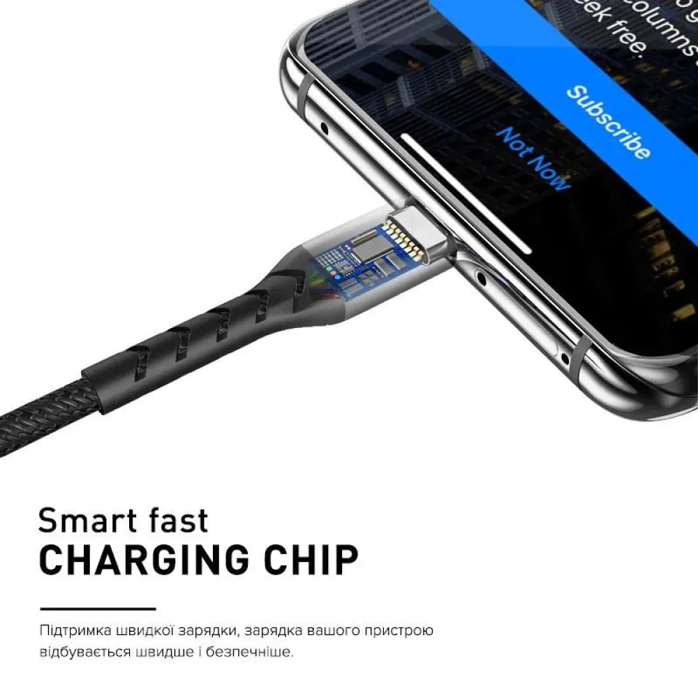 Кабель Luxe Cube Kevlar USB - Lightning
