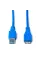 Кабель ProLogix USB - micro USB Type-B V 3.0 (M/M), 1.8 м, синій