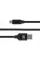 Кабель REAL-EL Premium Fabric USB - micro USB (M/M), 2 м, Black (EL123500048)