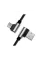 Кабель REAL-EL Premium USB - USB Type-C (M/M), 1 м, чорний