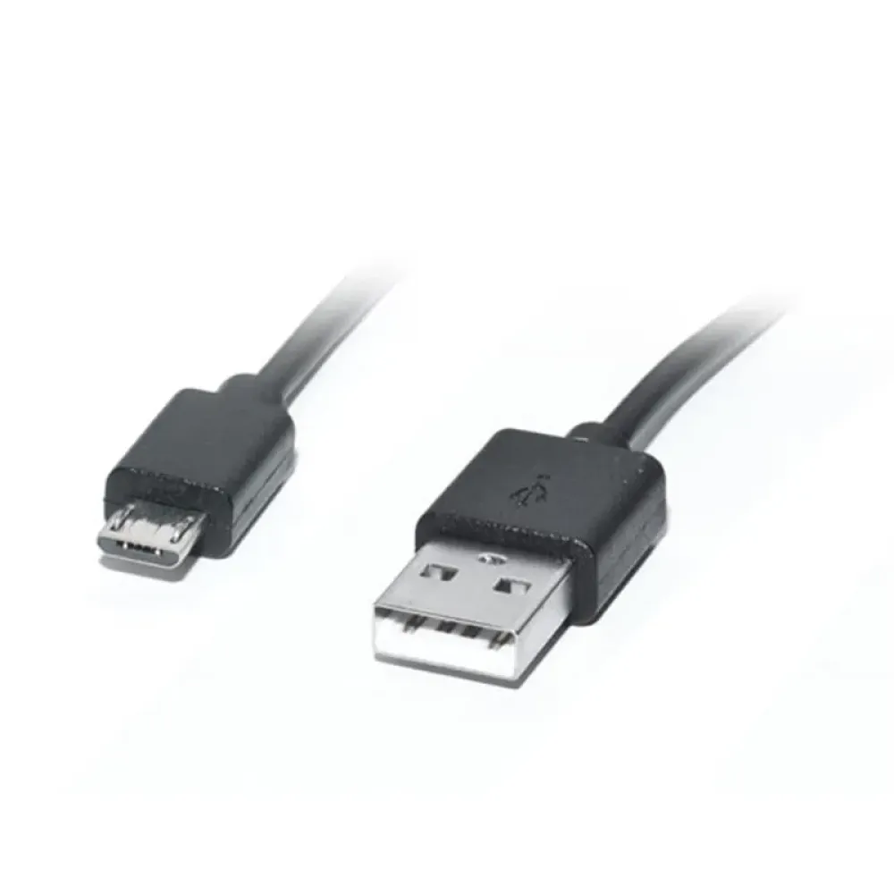 Кабель REAL-EL Pro USB - micro USB V 2.0 (M/M), 2 м, чорний