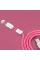 Кабель Remax RC-025t Gemini USB - Lightning + micro USB (M/M), 1 м, Pink