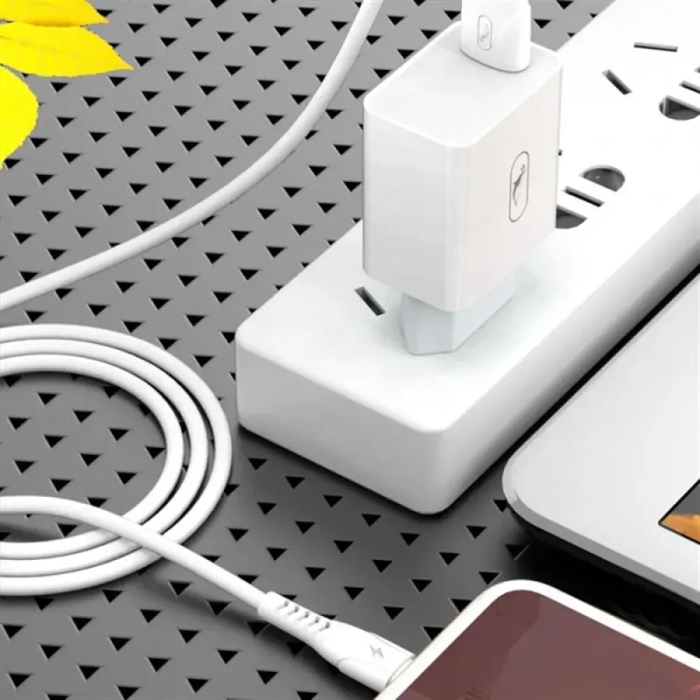 Кабель SkyDolphin S08T USB - USB Type-C (M/M), 1 м, White