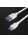 Кабель SkyDolphin S56T Super Fast TPE USB - USB Type-C (M/M), 1 м, White (USB-000572)
