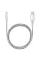 Кабель Ttec USB - Lightning (M/M), ExtremeCable, 1.5 м, Silver (2DKX01LG)