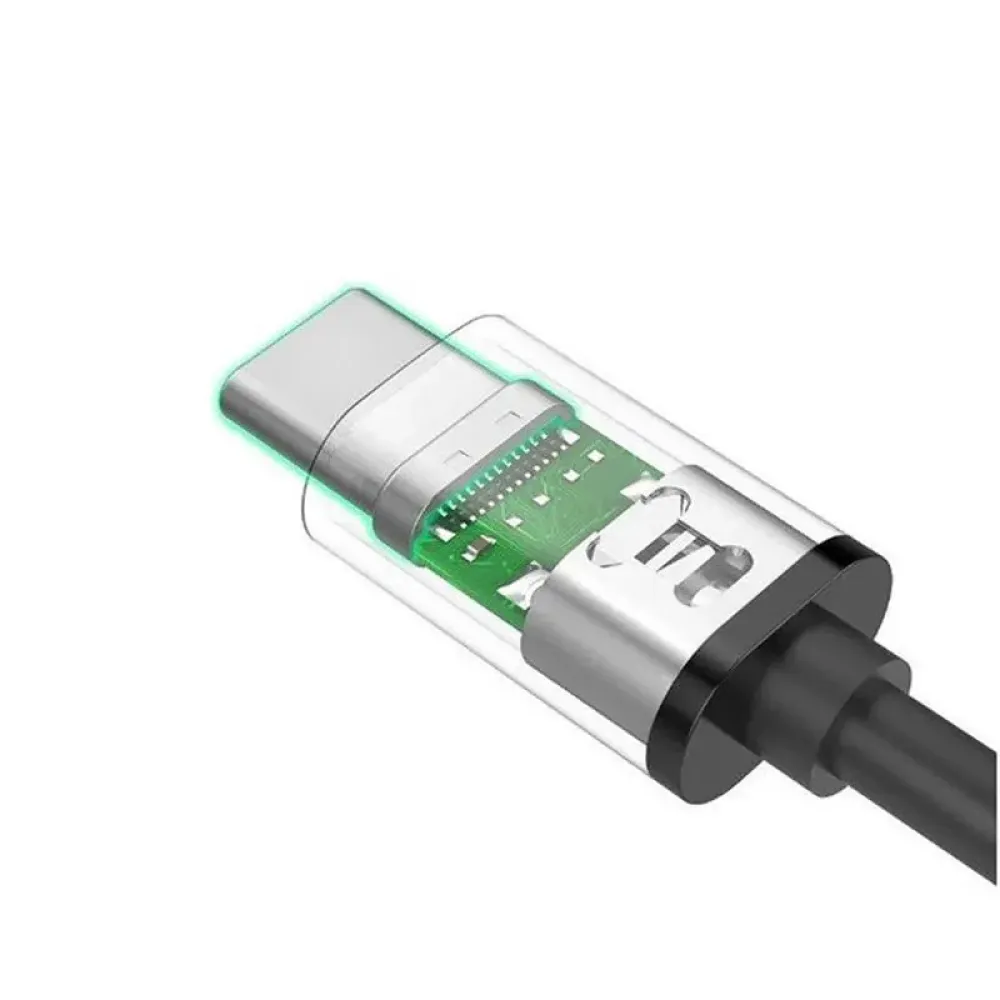 Кабель Ugreen US286 USB Type-C - USB Type-C (M/M), 2 м, Black
