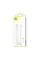 Кабель Usams US-SJ350 USB Type-C - Lightning, 1.2 м, White