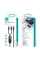 Кабель Usams US-SJ550 U71 USB Type-C - Lightning + USB Type-C, 100W, 1.2 м, Black