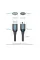 Кабель Vention USB-MicroUSB-B PVC Round nickel-plated, 0.25m Black (COPBC)
