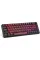 Клавіатура бездротова Motospeed Darmoshark K5 Gateron Red Red-Black (dmk5rbgr)